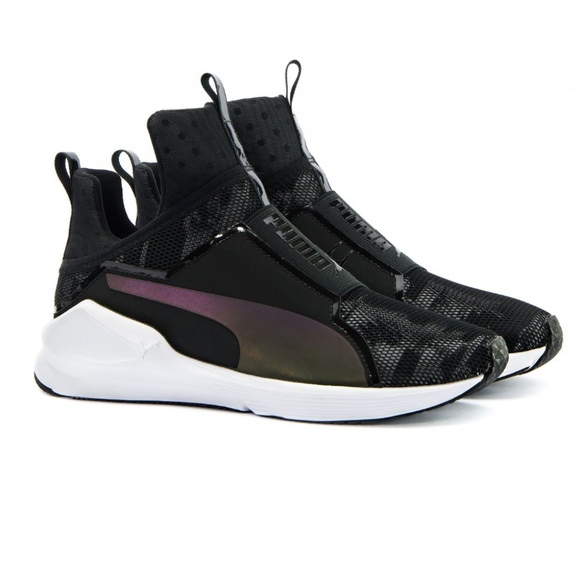 puma fierce swan black